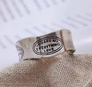 Anillo “you Are my everything love”