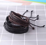 Set brazaletes dé Cuero (basic)