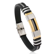 Brazalete Placa Doble